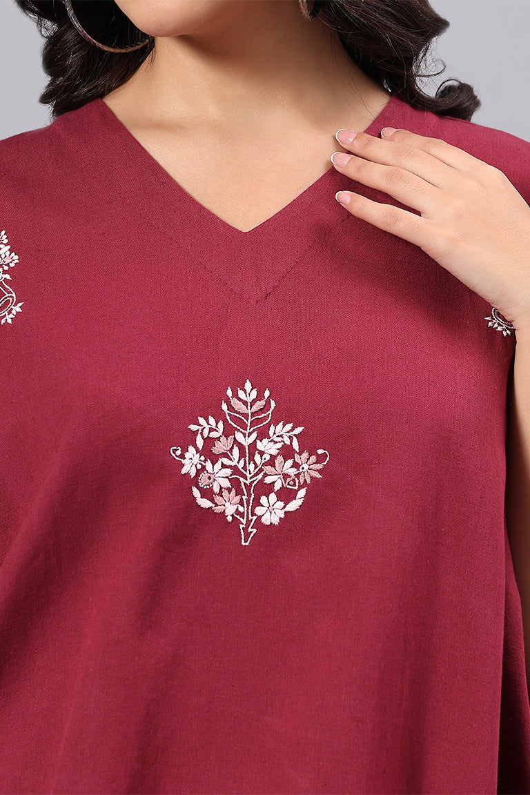Easy fit Tunic | Tadbhav | Chikankari | Cotton Flax