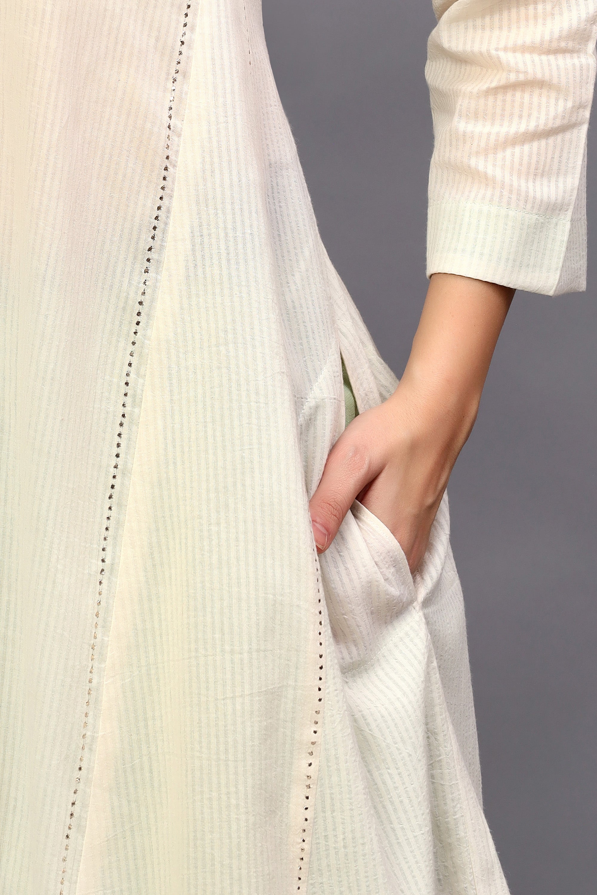 Kurta only | Irang | Chikankari | Cotton