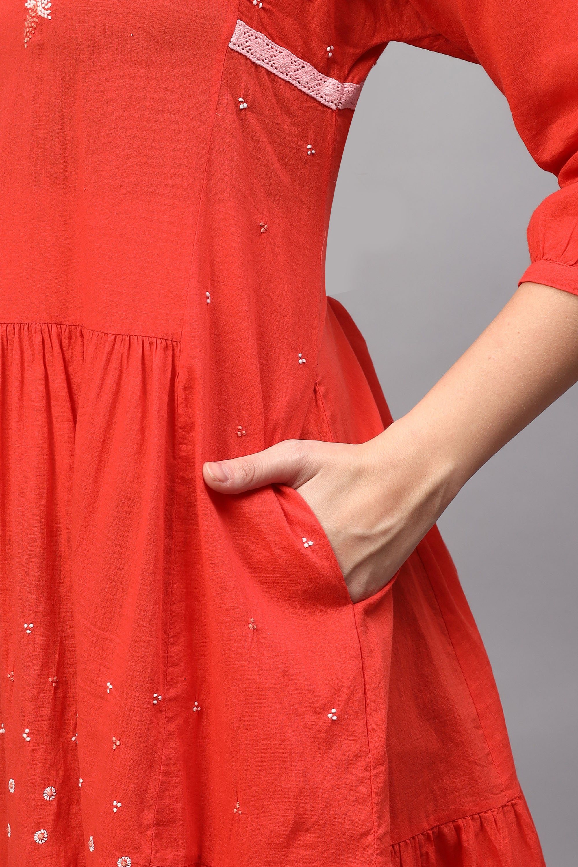 Tunic | Atanta | Chikankari | Cotton