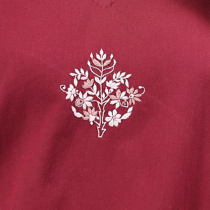 Embroidery detail