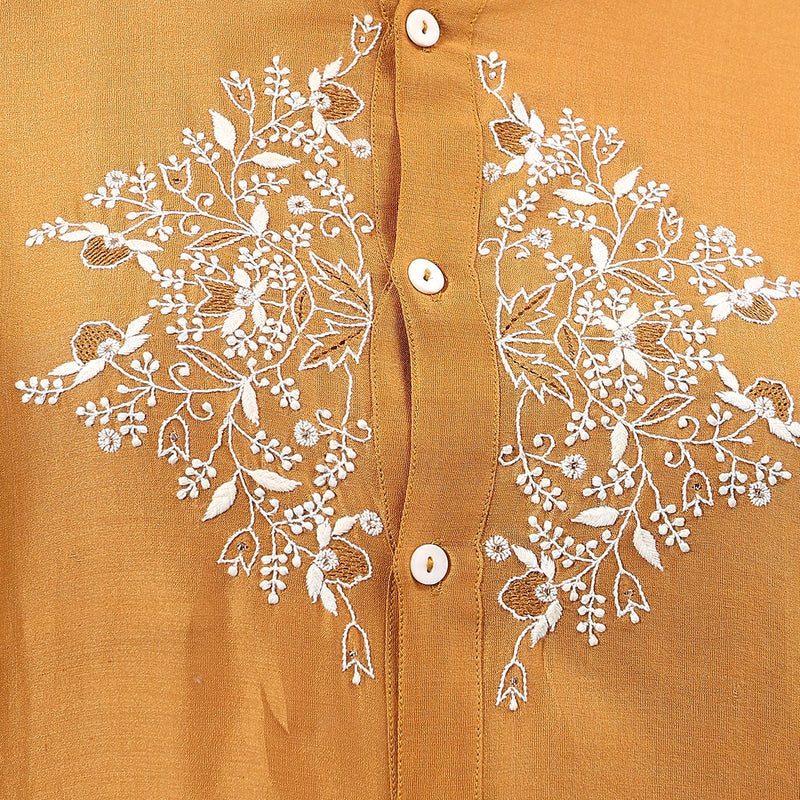 Embroidery detail