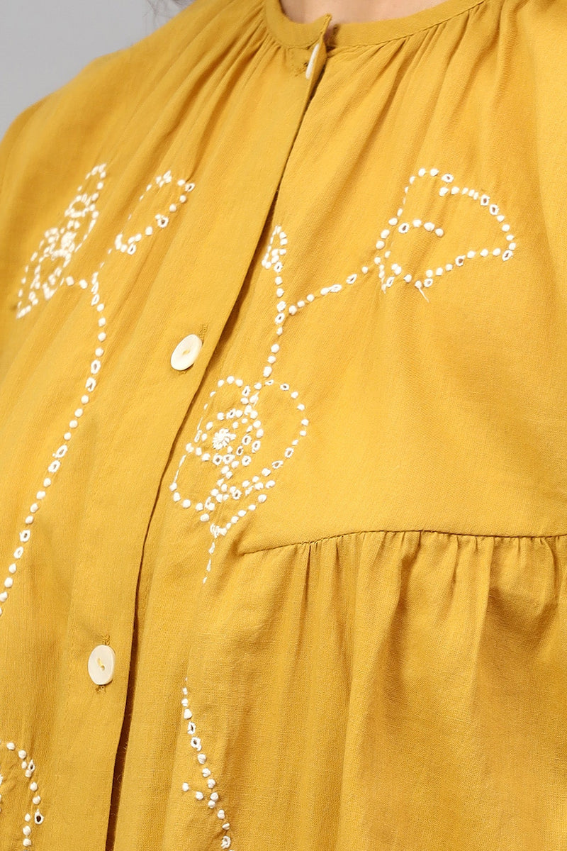 Embroidery detail