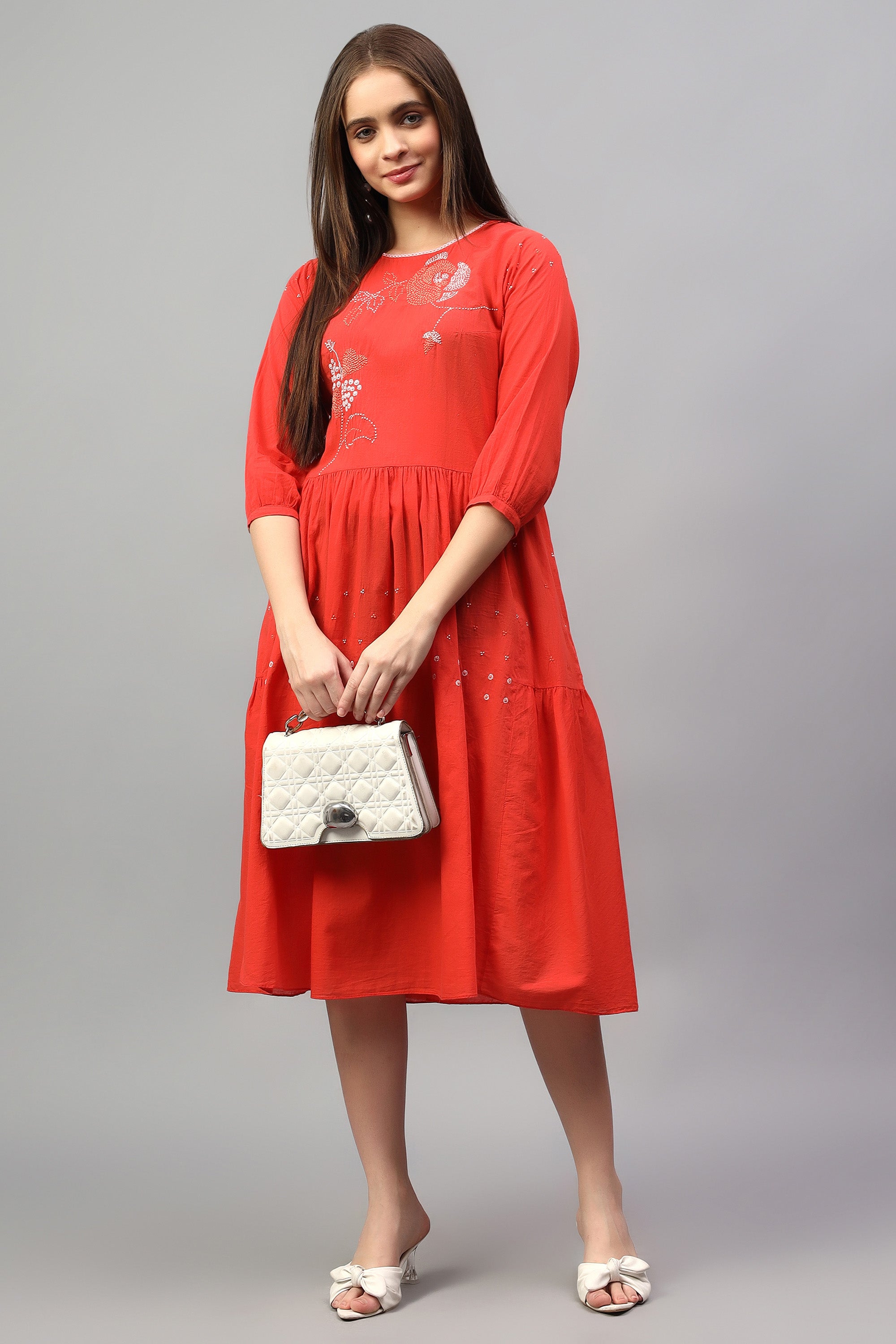 Tunic | Atanta | Chikankari | Cotton