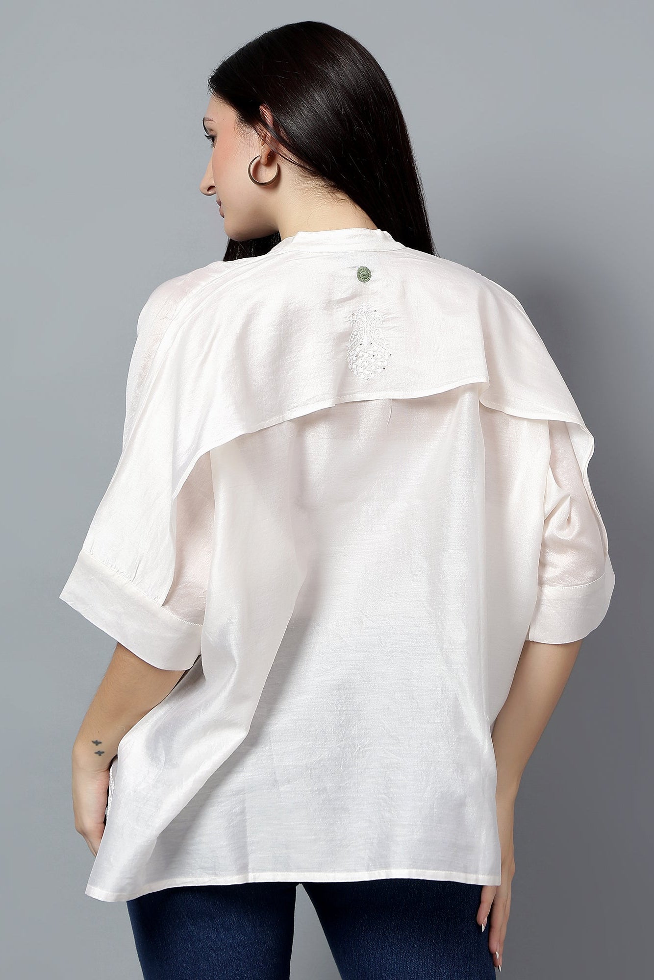 Upsarg handcrafted Chikankari easy Top