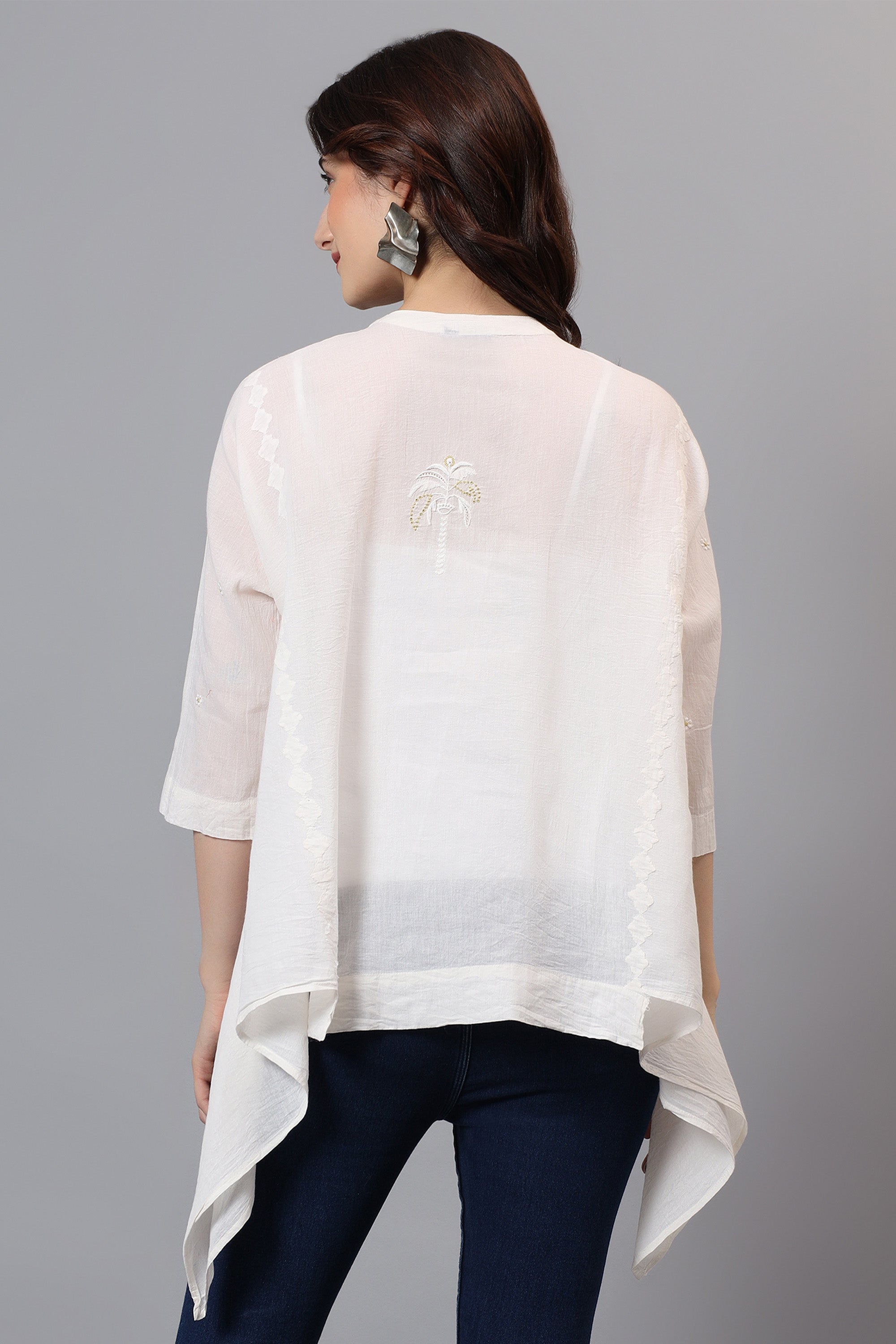 Overlay | Zemosez | Chikankari | Cotton