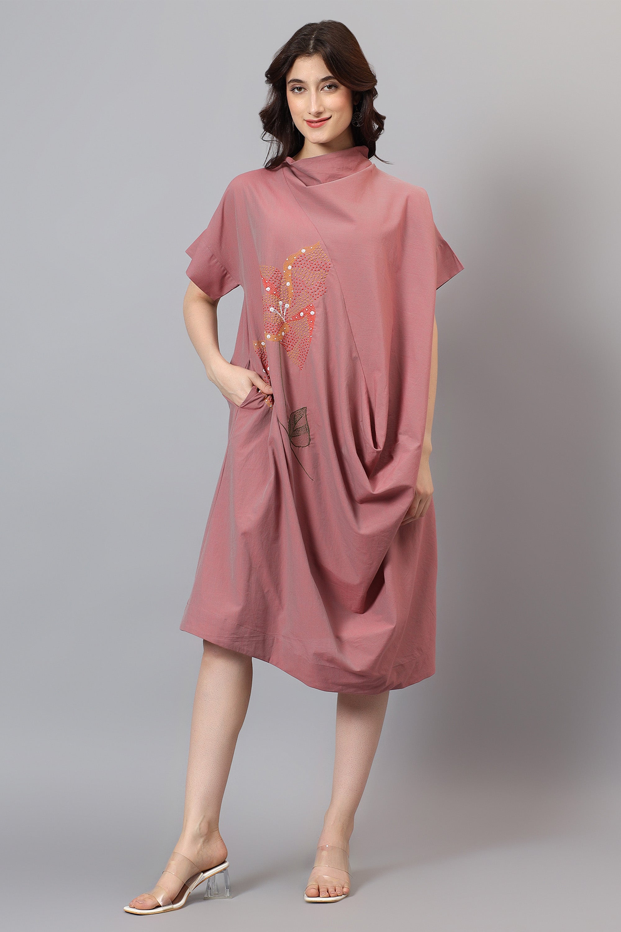 Dress | Sangya | Chikankari | Cotton | ZeroWaste