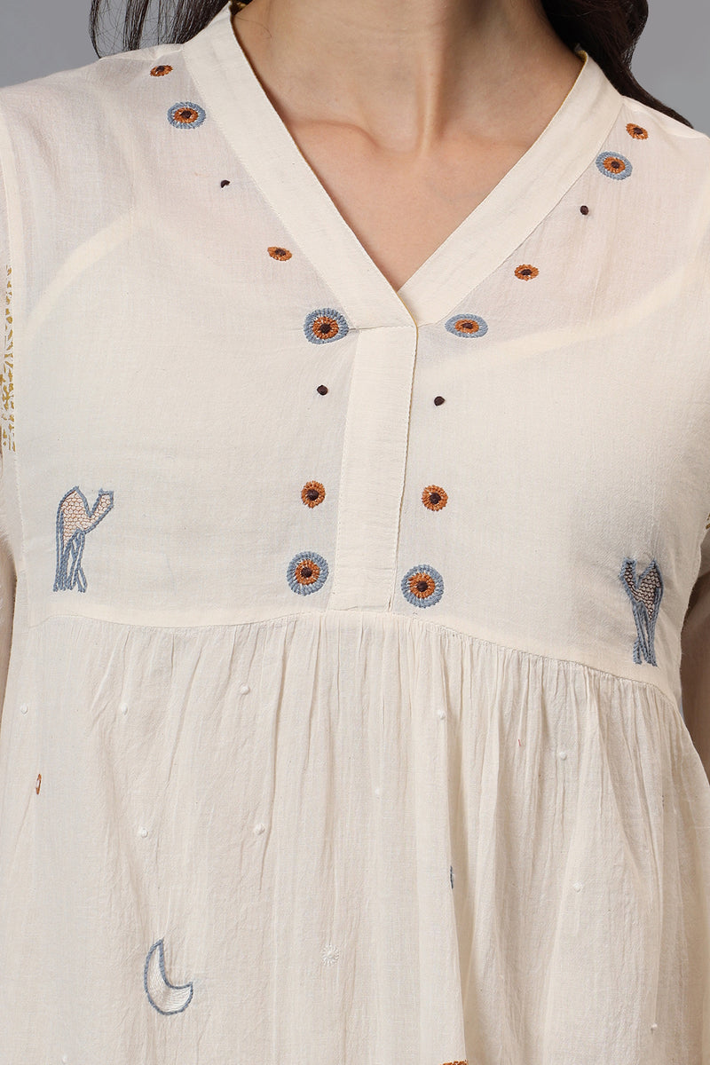 Embroidery detail