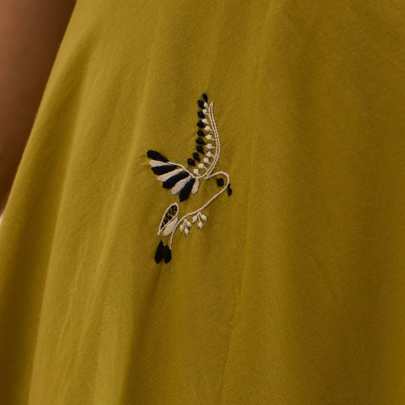 Embroidery detail