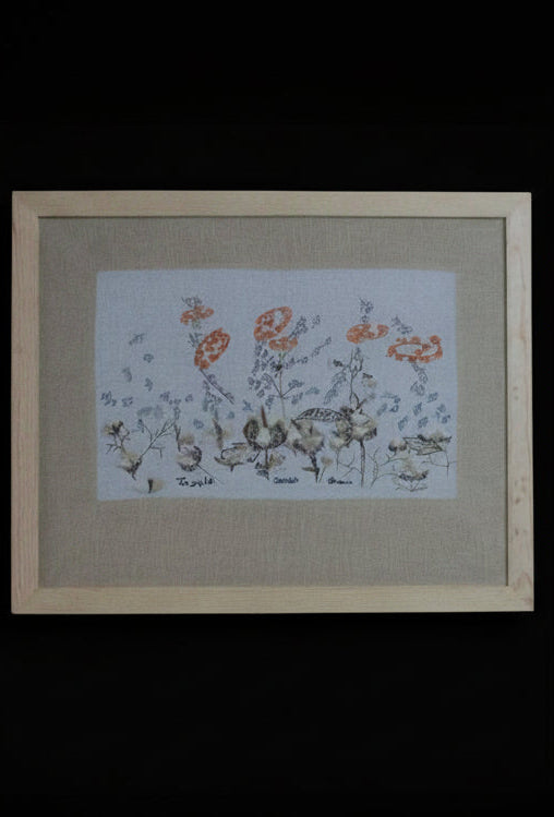 Wall Art | Embroidery & Drawing | Jaspal Kalra | Kapah | Exclusive Edition