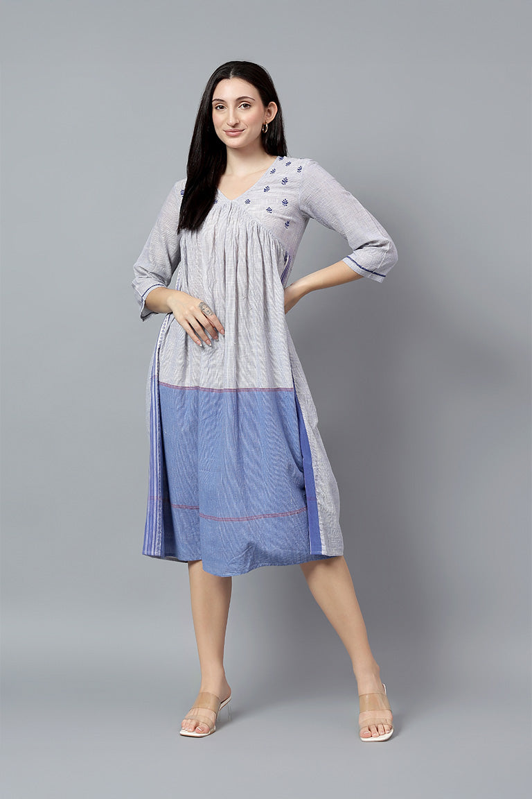 Tunic | Hubli | Chikankari | Handloom Cotton