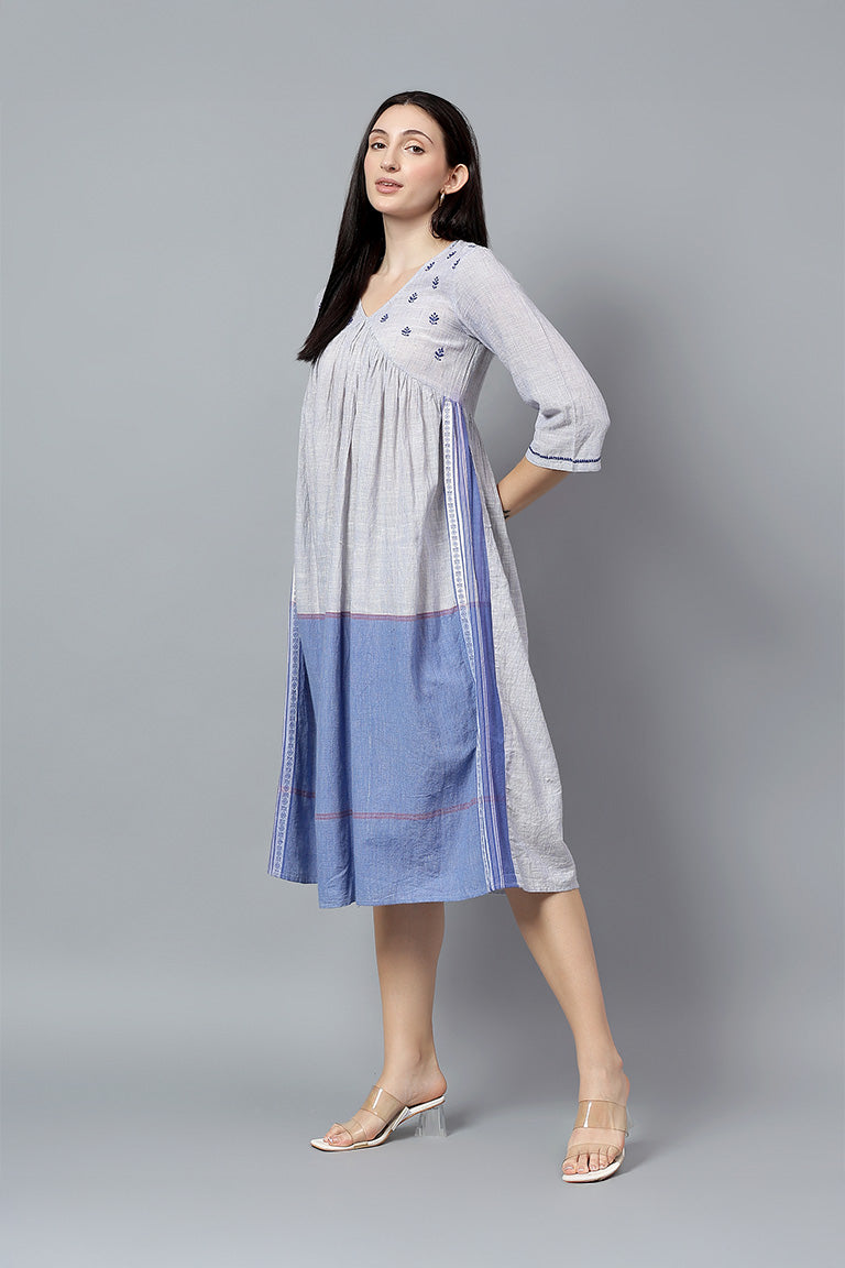 Tunic | Hubli | Chikankari | Handloom Cotton