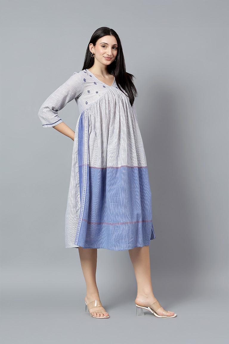 Tunic | Hubli | Chikankari | Handloom Cotton