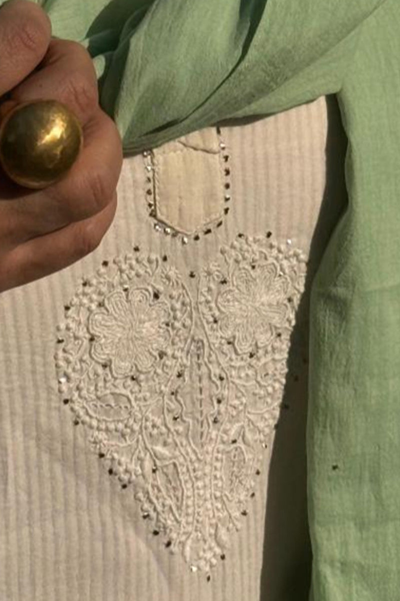Embroidery detail