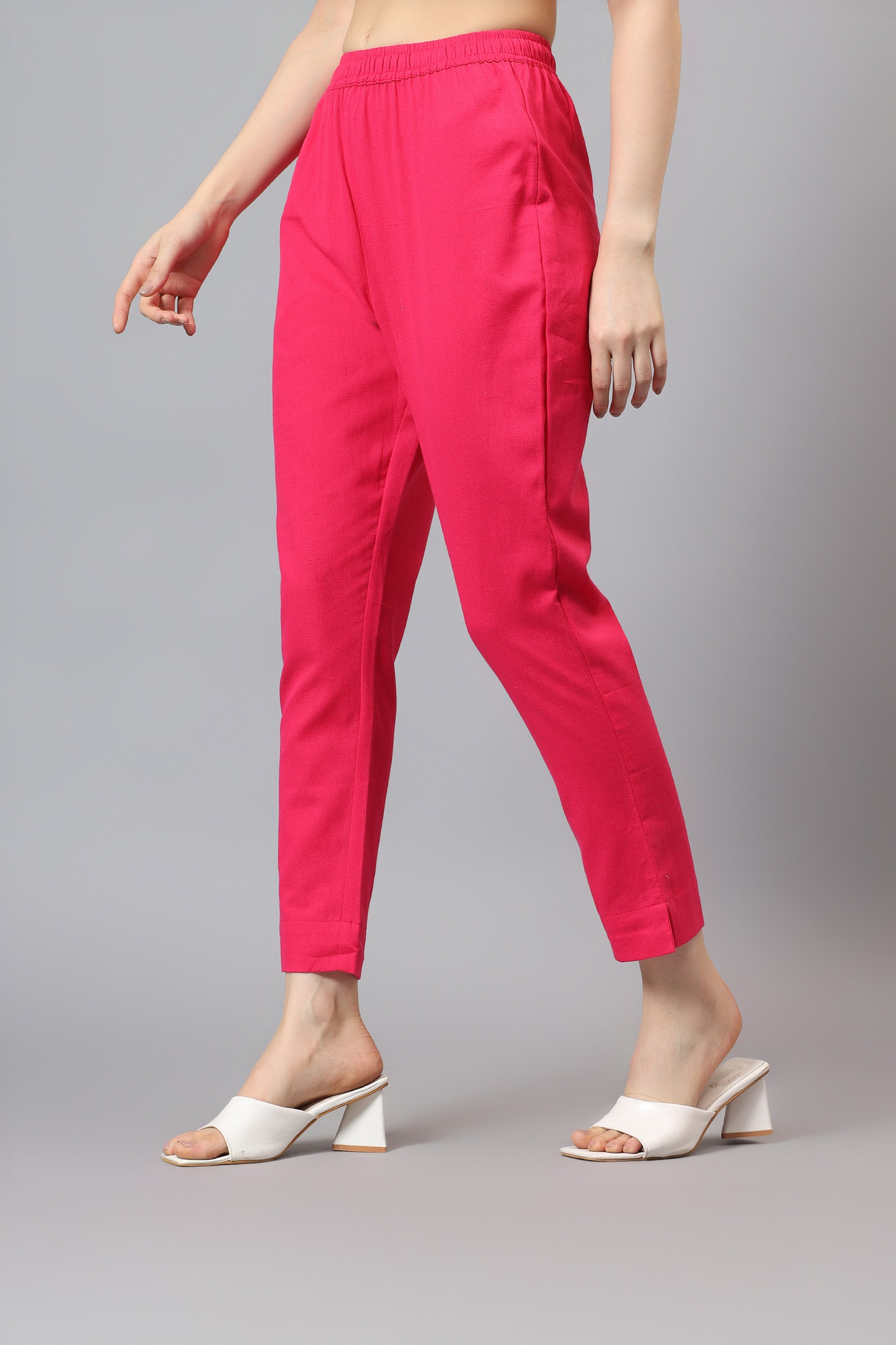Narrow Pant | Khurja | Cotton Linen