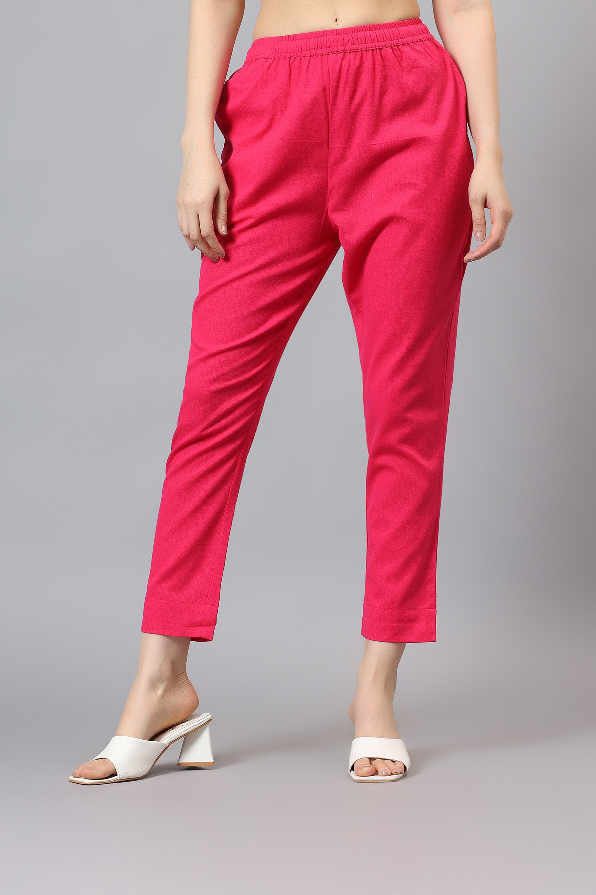 Narrow Pant | Khurja | Cotton Linen