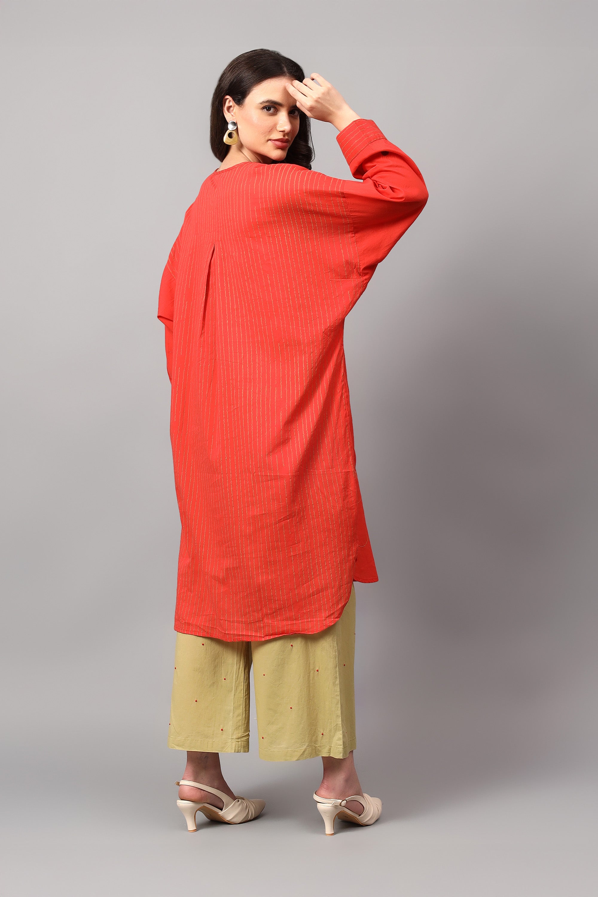 Easy Shirt | Sindhu | Chikankari | Cotton