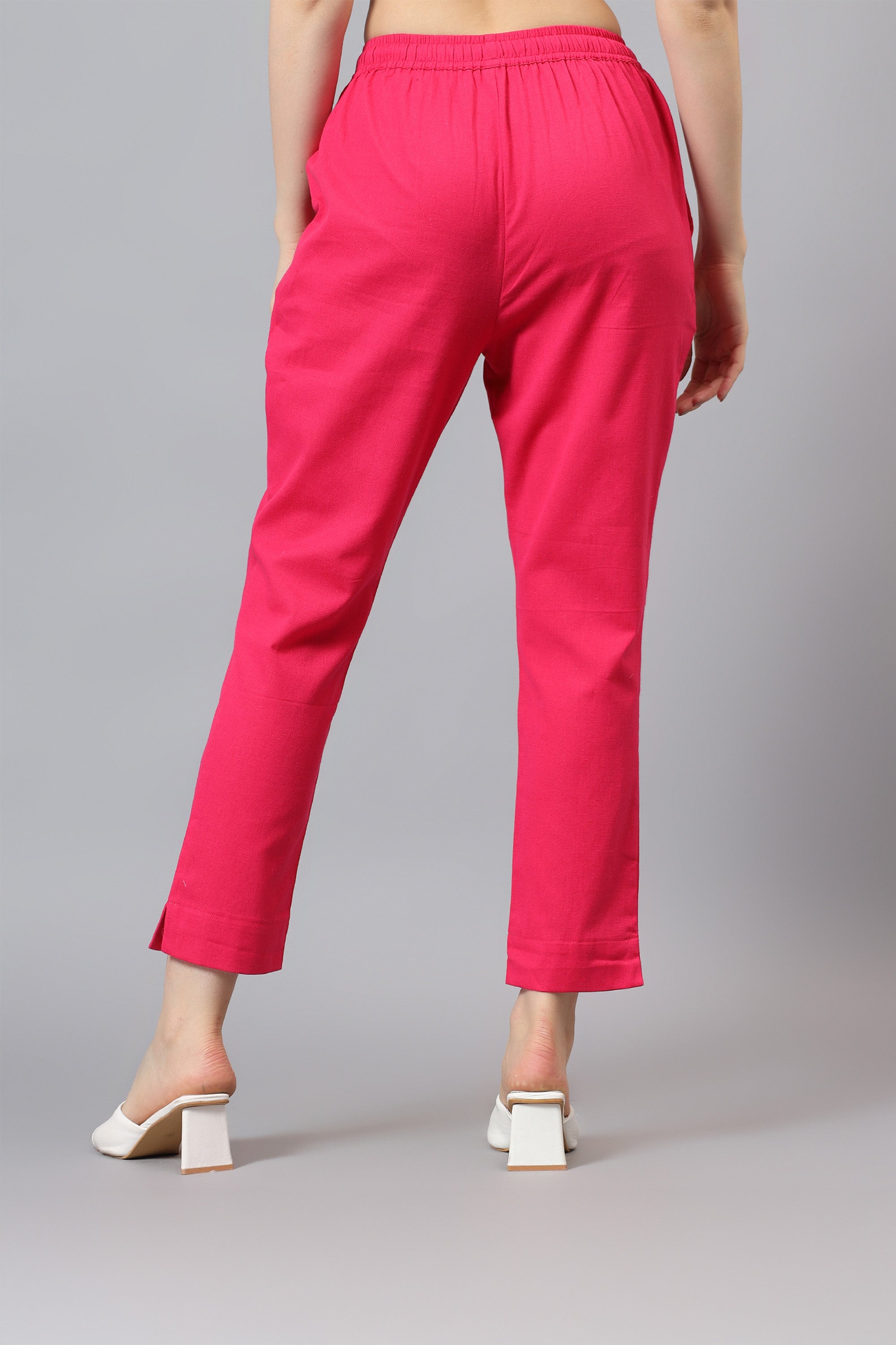Narrow Pant | Khurja | Cotton Linen