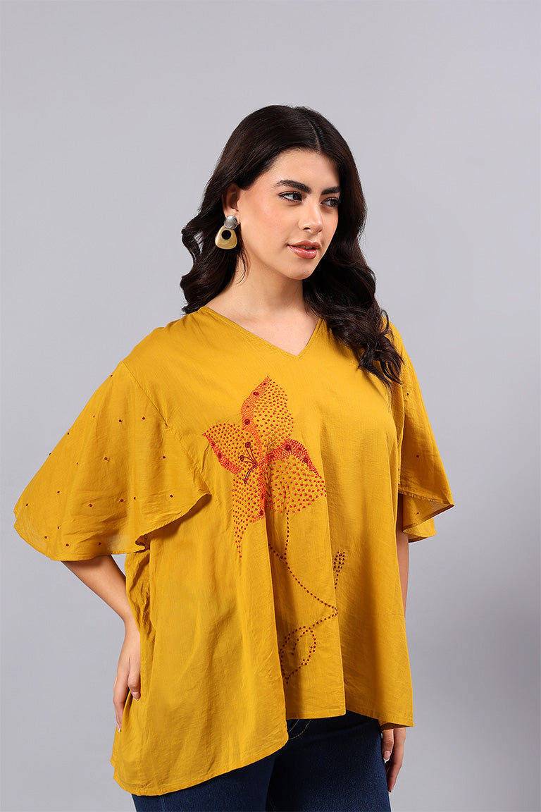 Easy Top | Sankhya | Chikankari | Cotton
