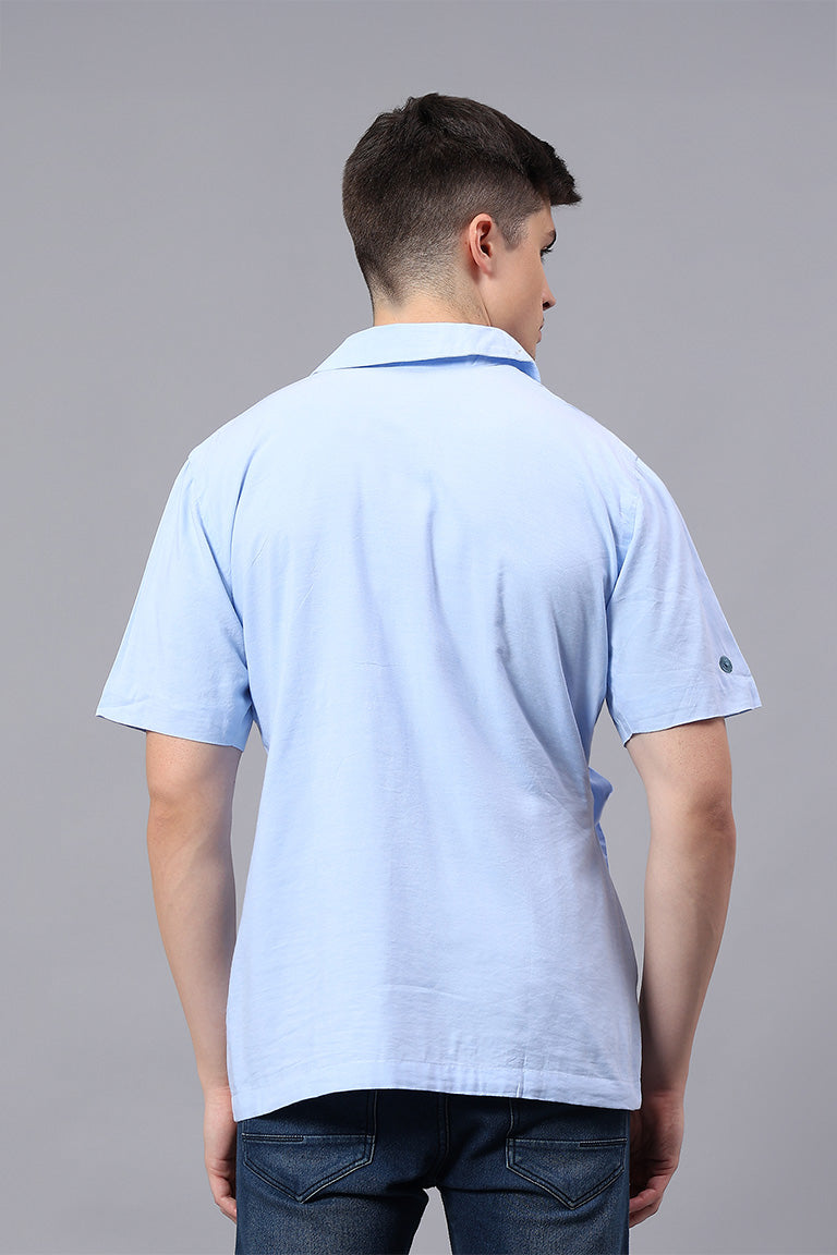 Lapel Collar Overlay | Avyay | Chikankari | Cotton