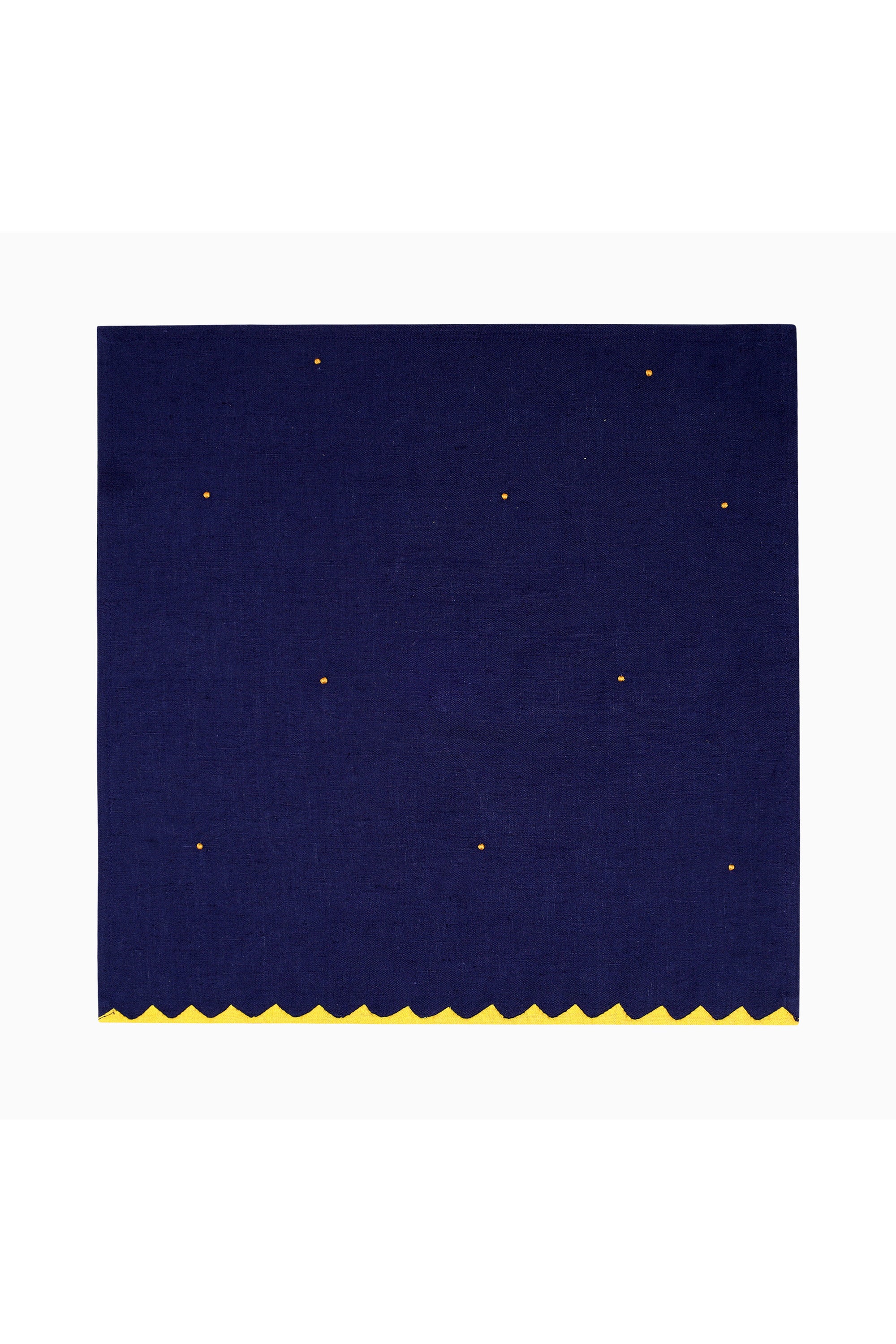 Cocktail Napkin | Paraka | Darazdari | Cotton Flax | Set of 2