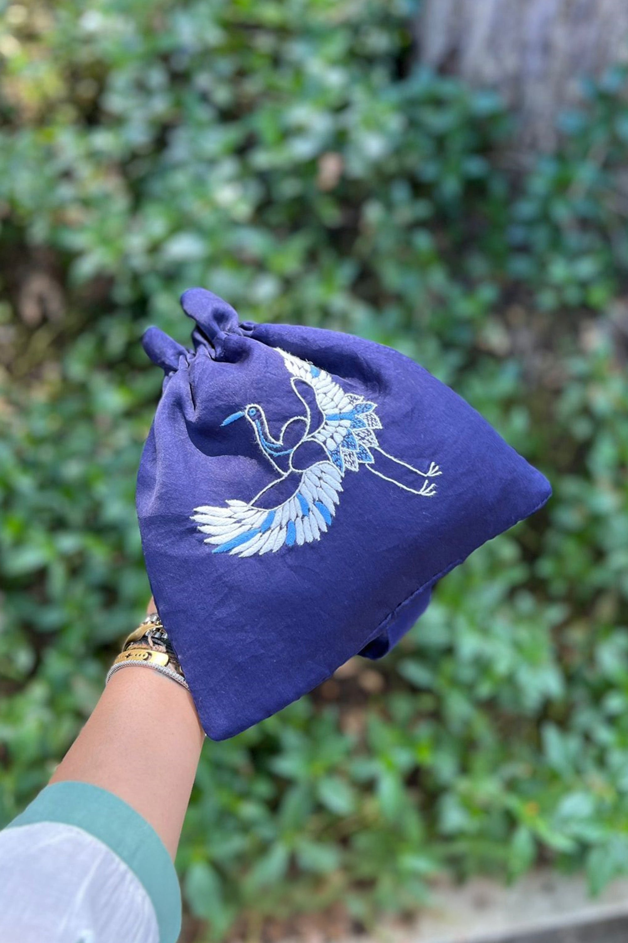 Potli | Fukuro | Chikankari | Dupion Silk