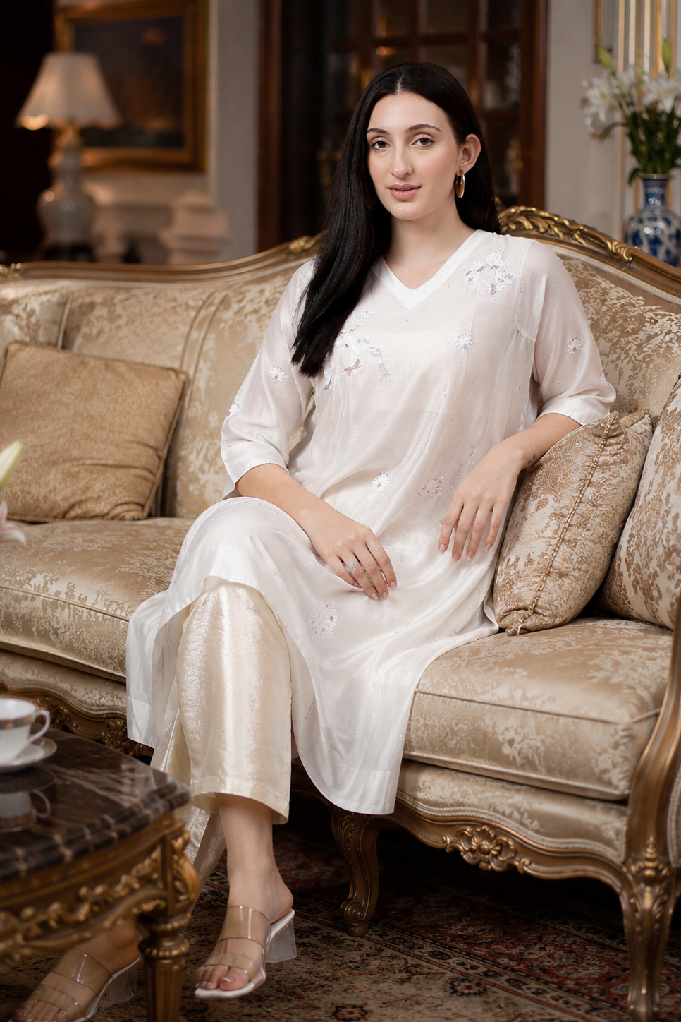 Kurta | Chhand | Chikankari | Chanderi